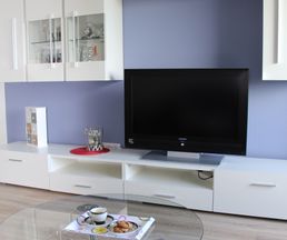 Wohnwand mit smartTV